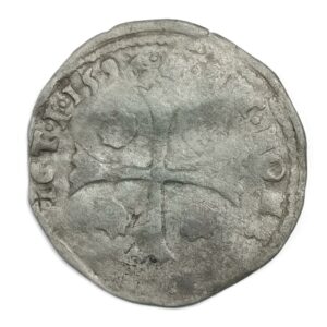 Douzain aux deux H – Henri III (monnayage de la Ligue) – 1594 Q Narbonne – 1,9 g – 24 mm – Billon – R2