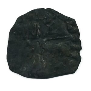 Vaquette du Béarn – Louis XIII – Billon – 0,4 g / 11 mm – Date illisible (1641-1642)