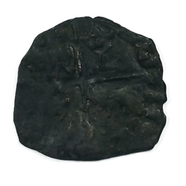 Vaquette du Béarn – Louis XIII – Billon – 0,4 g / 11 mm – Date illisible (1641-1642)