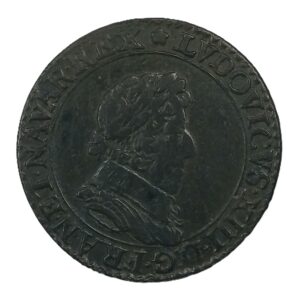 Jeton « ORBEM SERVAT QUAM CONDIDIT » – Louis XIII – n.d. – Cuivre – 2,05 g – 23 mm