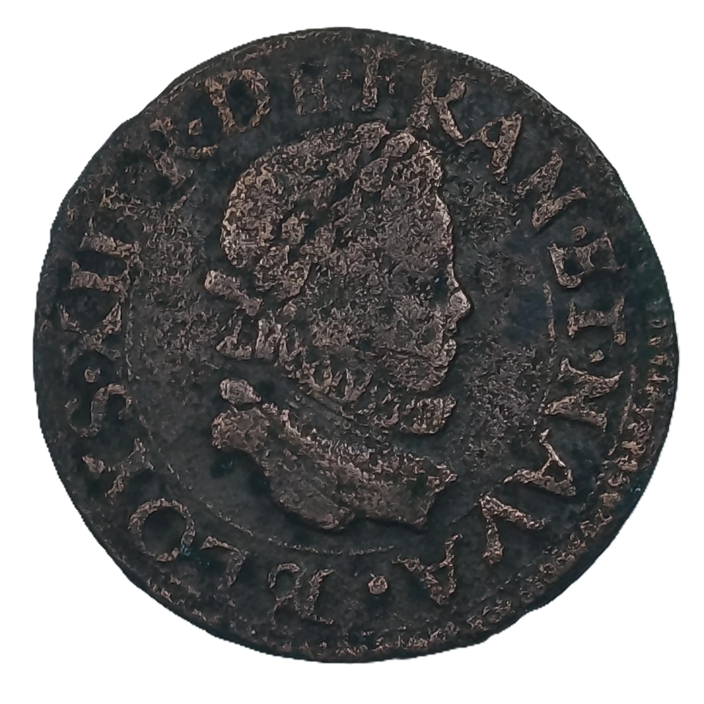 Double tournois – Louis XIII – 1614 – Atelier d’Aix-en-Provence – 3,03 g – 20 mm