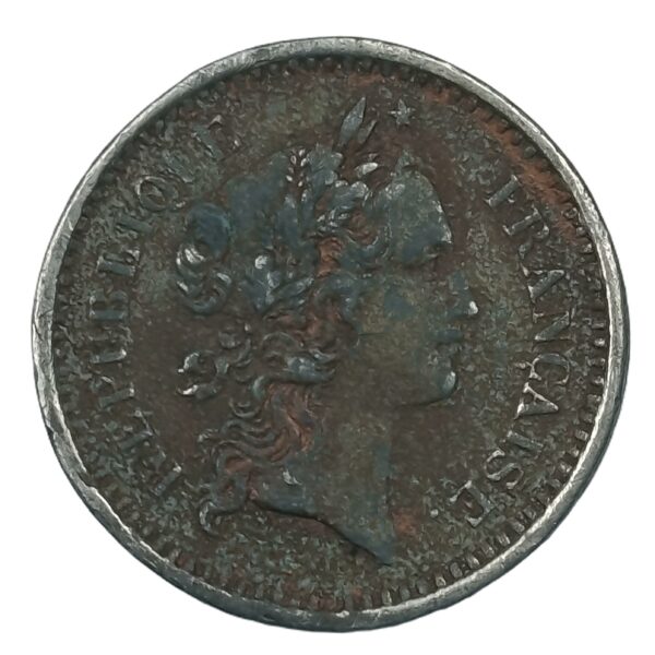 IIe République – Épreuve uniface de 20 francs par Tournier, s.d. (1848) Paris – Étain. 3,4 g