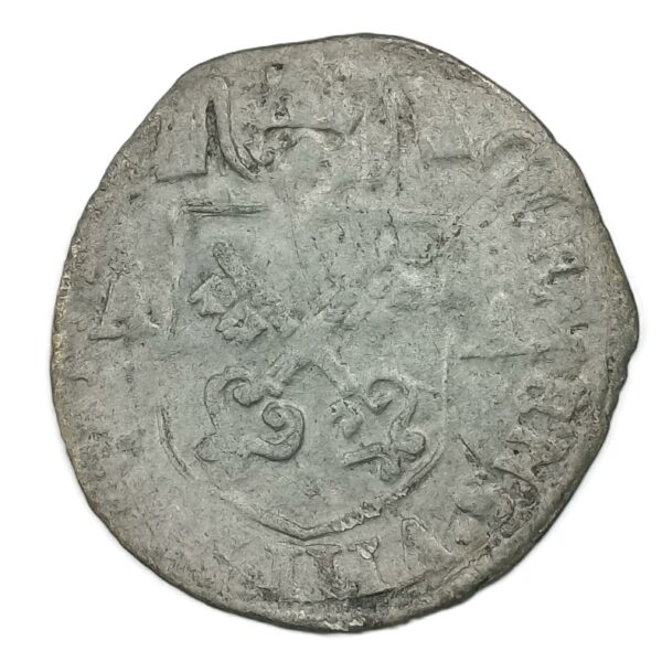 Douzain – Clément VIII (Silvio Savelli vice-légat) – 1593 A (Avignon) – Argent billon – État B+