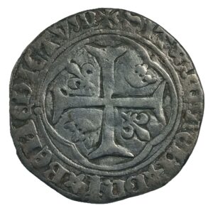 Blanc à la couronne de Charles VIII n.d. (1483-1498) Atelier de Rouen