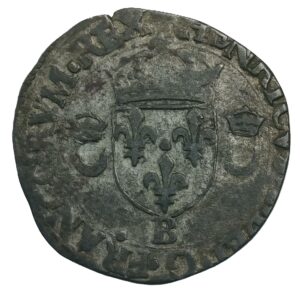 Douzain aux croissants d’Henri II (1556) Atelier de Rouen (B) – 2,2 g