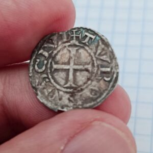Denier anonyme de l&rsquo;Abbaye de Saint-Martin de Tours (XIIème siècle)