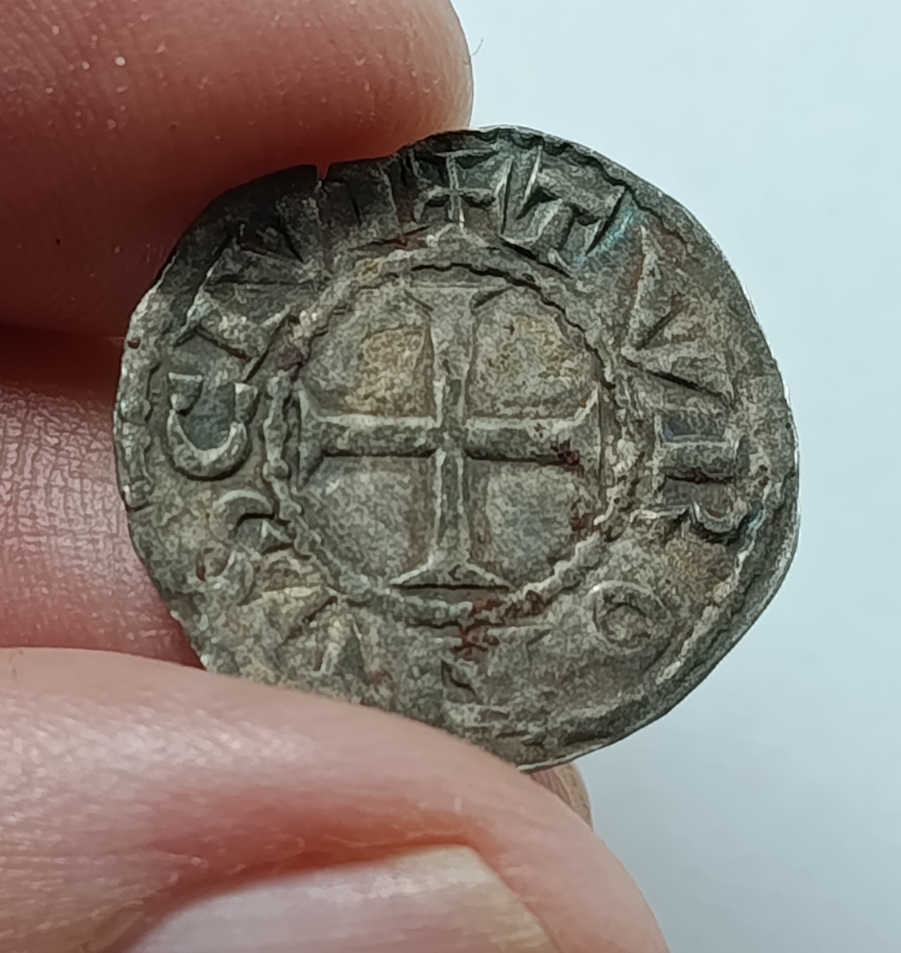 Denier anonyme de l'Abbaye de Saint-Martin de Tours (XIIème siècle) – Image 2