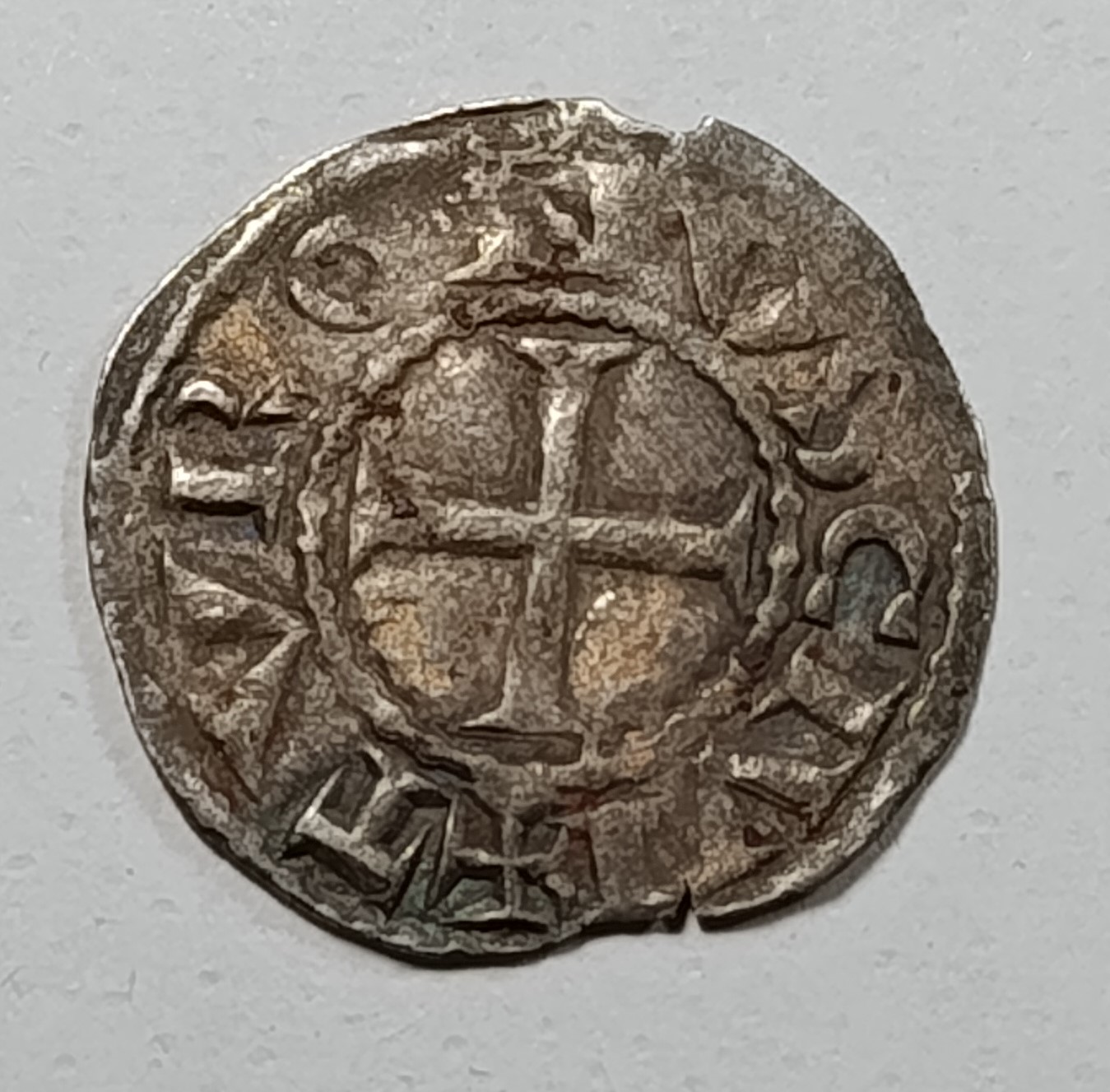 Denier anonyme de l'Abbaye de Saint-Martin de Tours (XIIème siècle) – Image 4