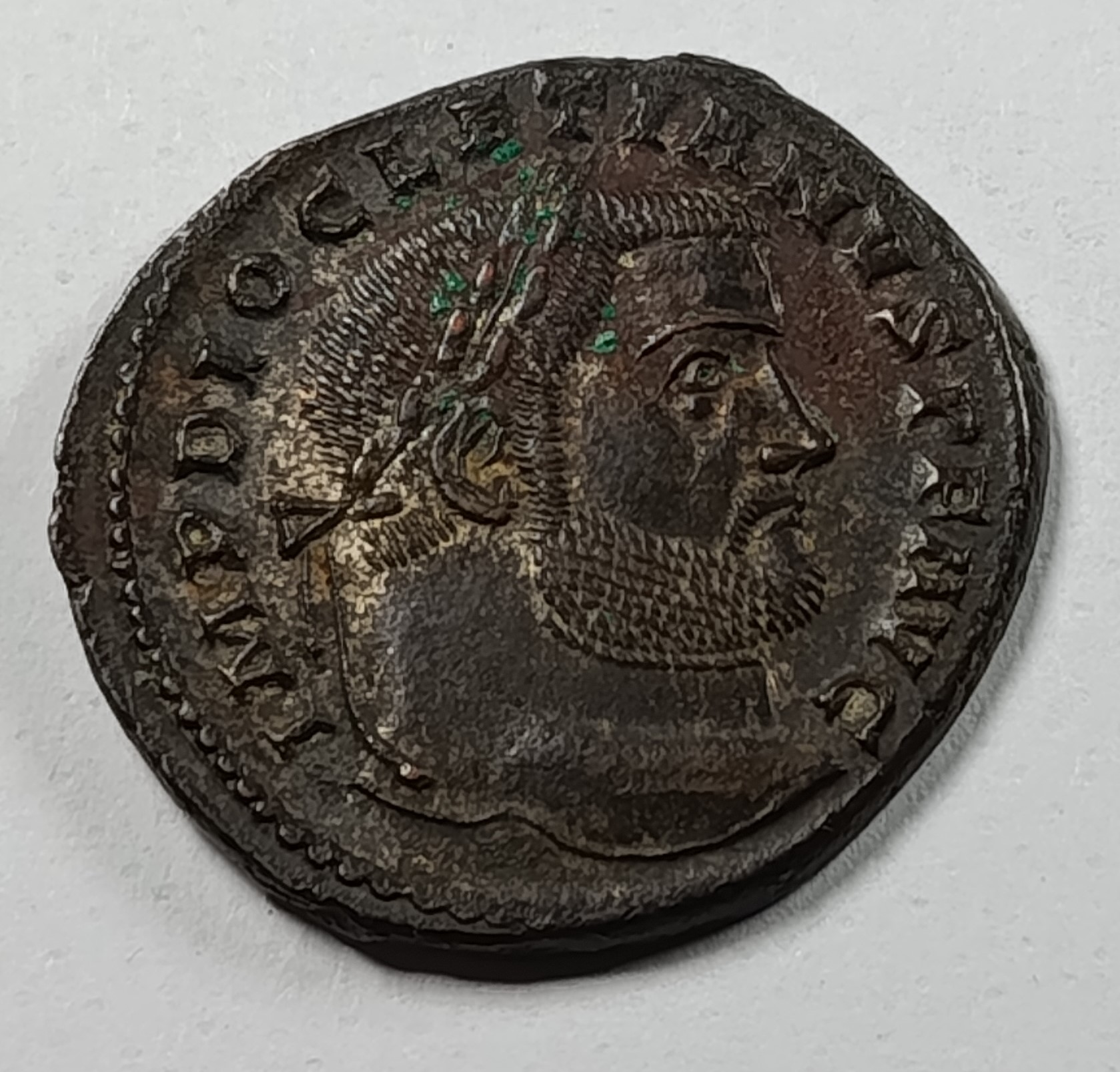 Nummus Dioclétien - GENIO POPVLI ROMANI - Atelier Trèves (TR) - 28,8 mm / 10,04 g TTB – Image 4